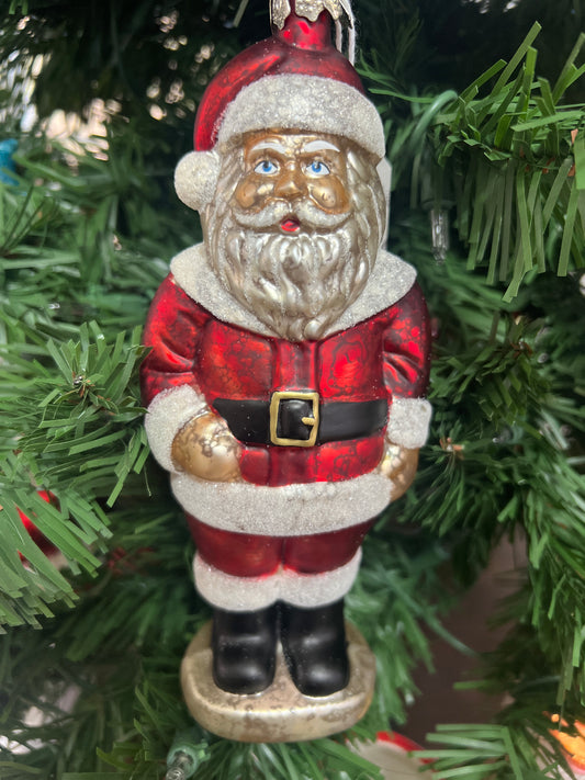 Classic Santa Ornament