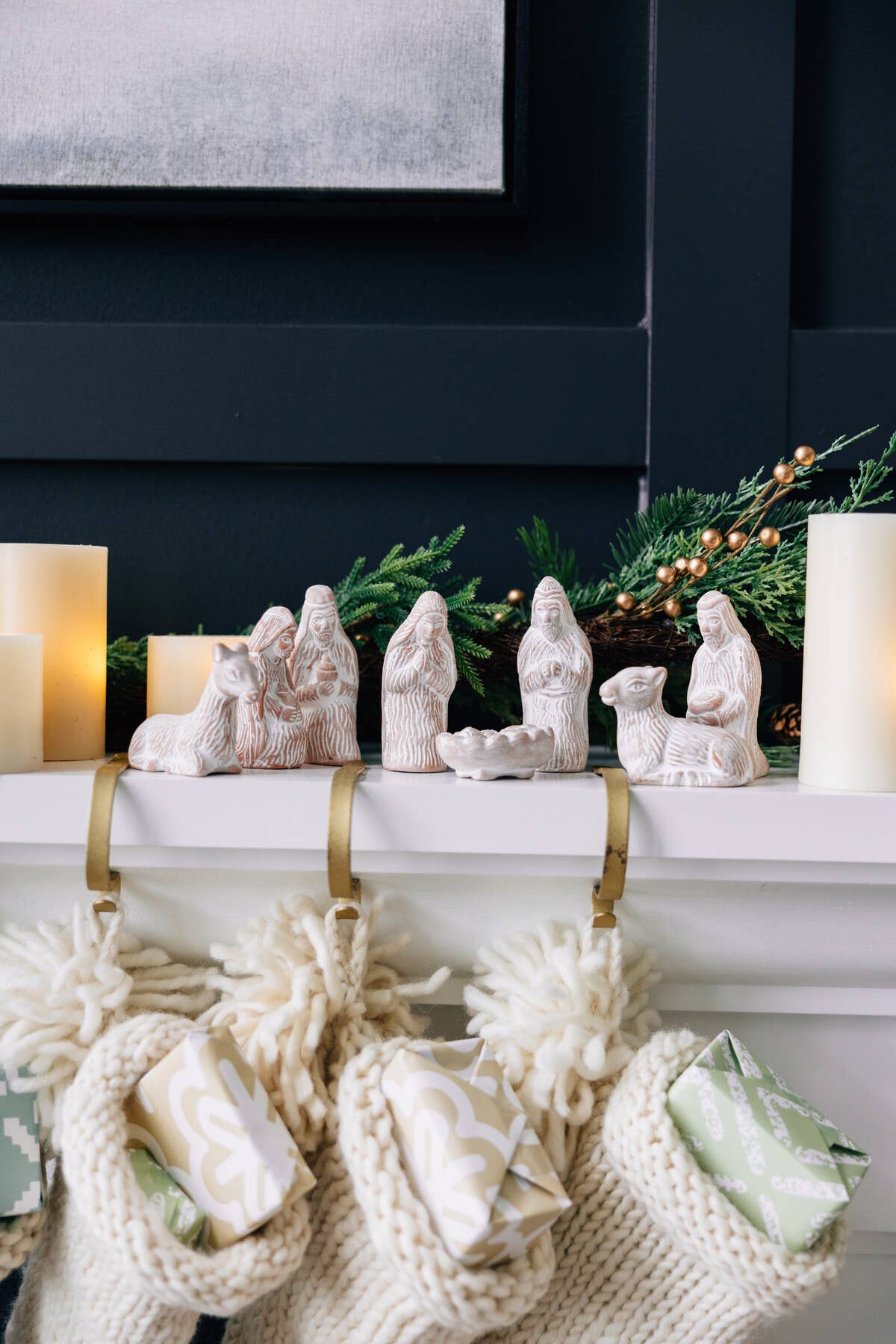 Silent Night Terracotta Nativity