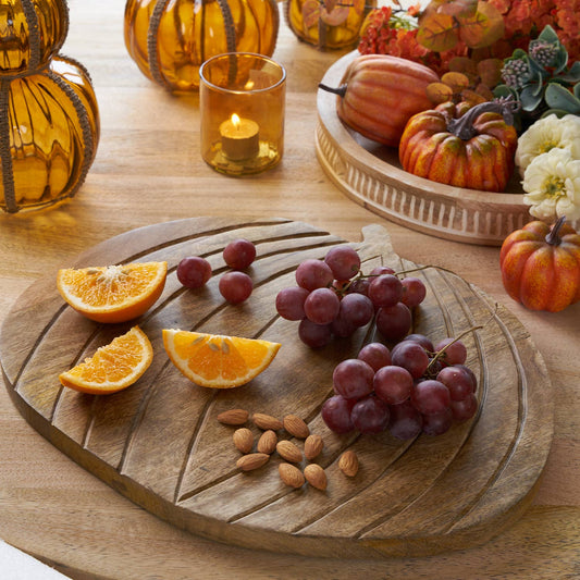 Ara Fluted Pumpkin Tray