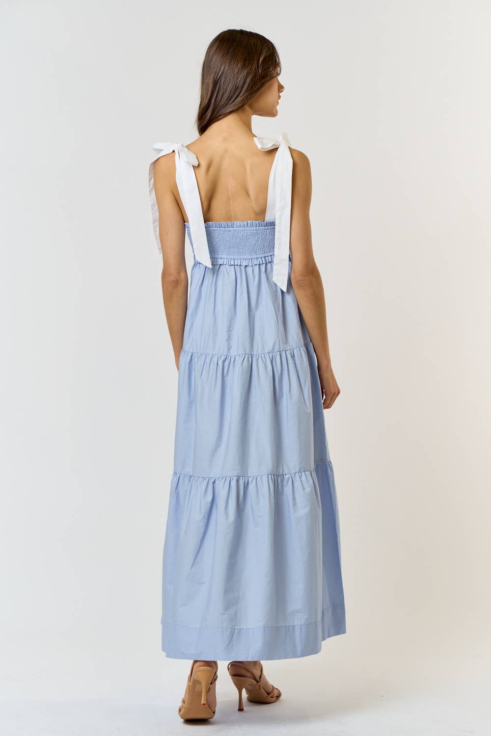 Sweet Summer Time Dress- Light Blue