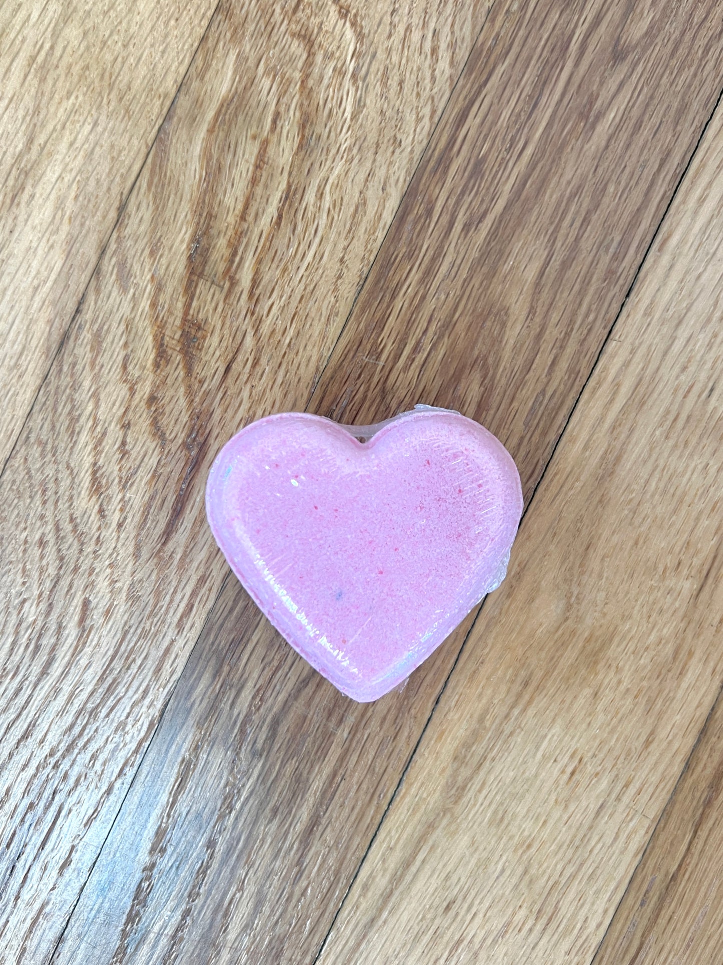 Valentine's Day Heart Bath Bomb: Pink