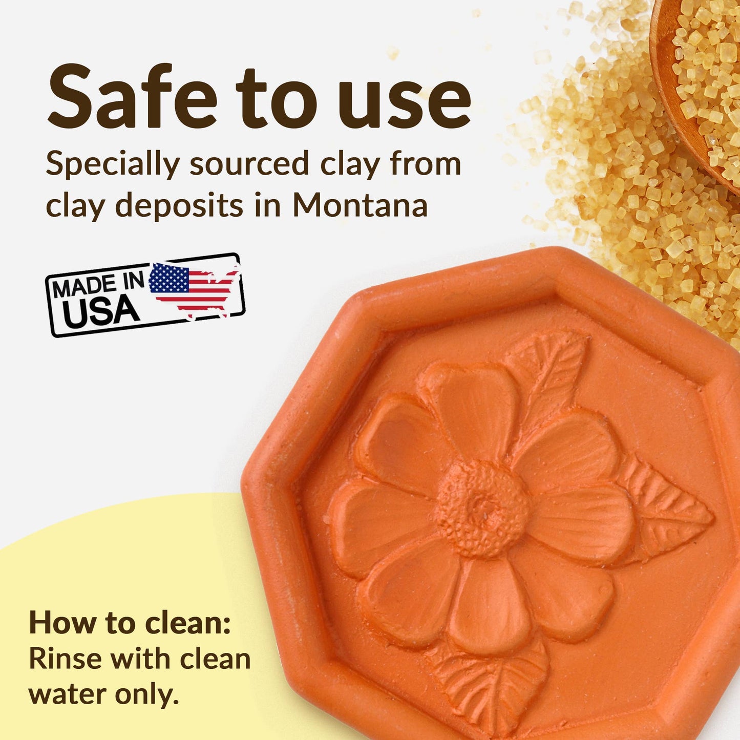 Brown Sugar Saver - Daisy Design