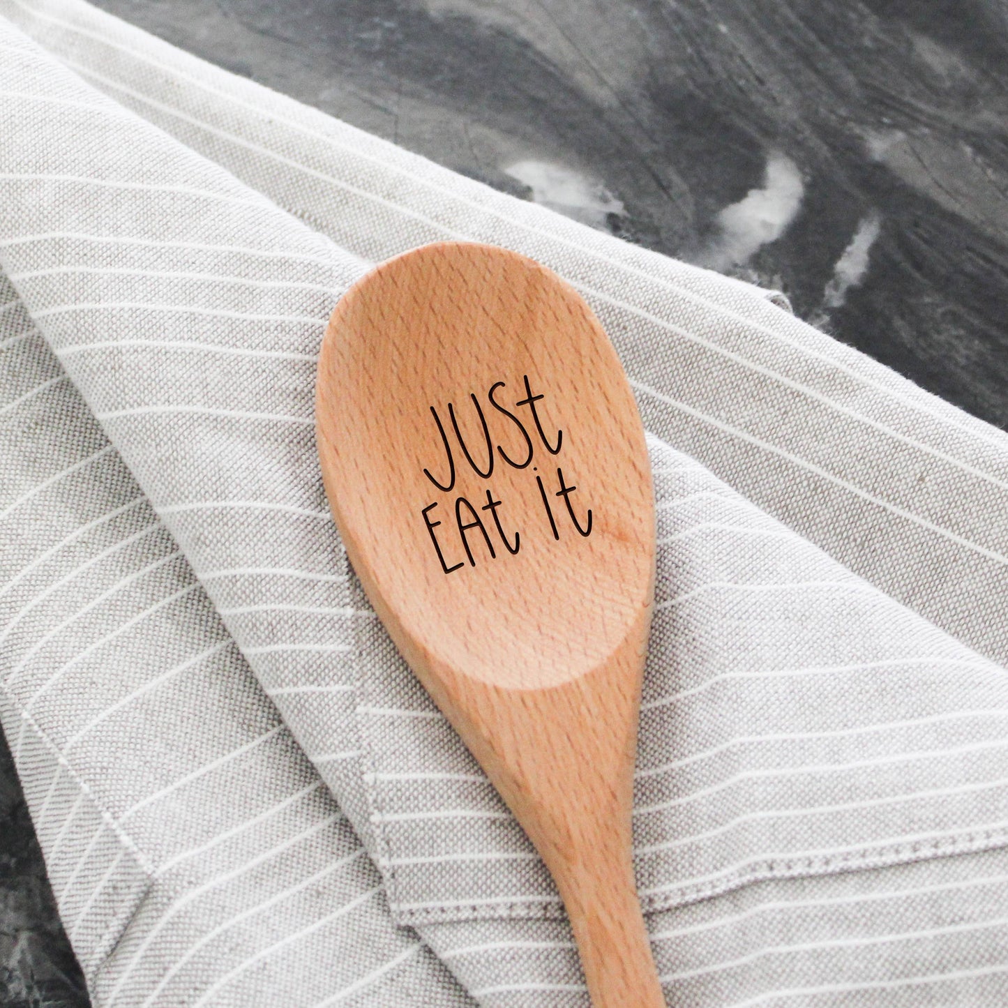 Just Eat It - Beechwood Serving Spoon