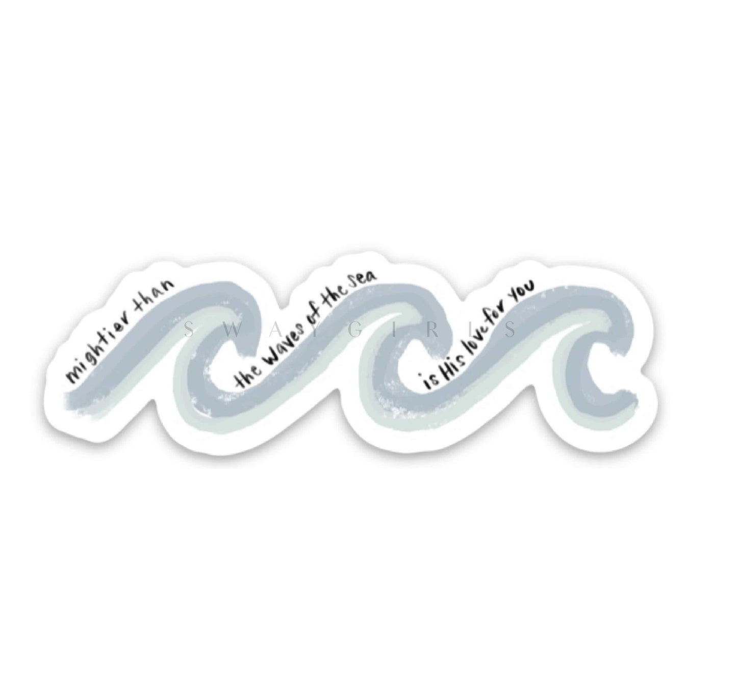 Psalm 93:4 Sticker