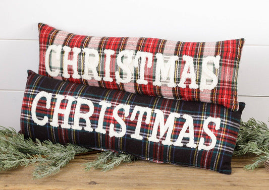 Pillows - Christmas Plaid And Tartan